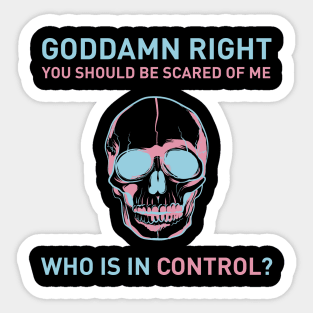 HALSEY - Control Sticker